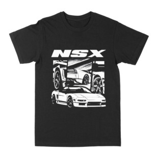 本田跑车美式复古短袖T恤男生穿搭上衣Honda NSX Racing T-Shirt