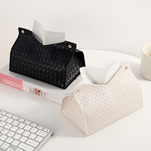 轻奢抽纸盒餐巾纸盒轻奢家居纸巾套客厅桌面收纳摆件轻奢高级