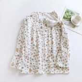 护理服PICC置管易穿脱骨折穿 衣服瘫痪病人专用病号服老人棉睡衣