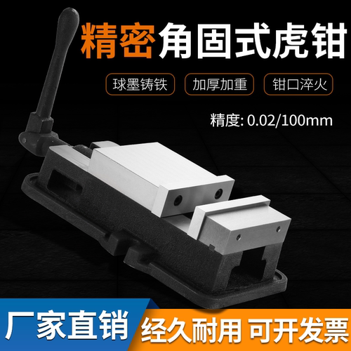 佰拓重型角固式虎钳铣床精密台钳