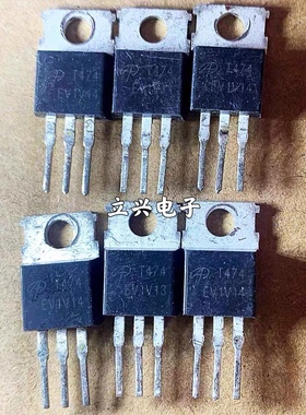 原装拆机场效应AOT474 T474 75v127A控制器三极管