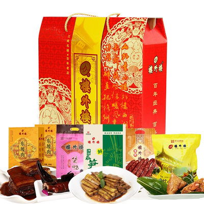 楼外楼名楼心选组合礼盒1670g