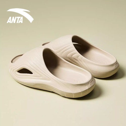 安踏海豚拖鞋男踩屎感软底沙滩鞋