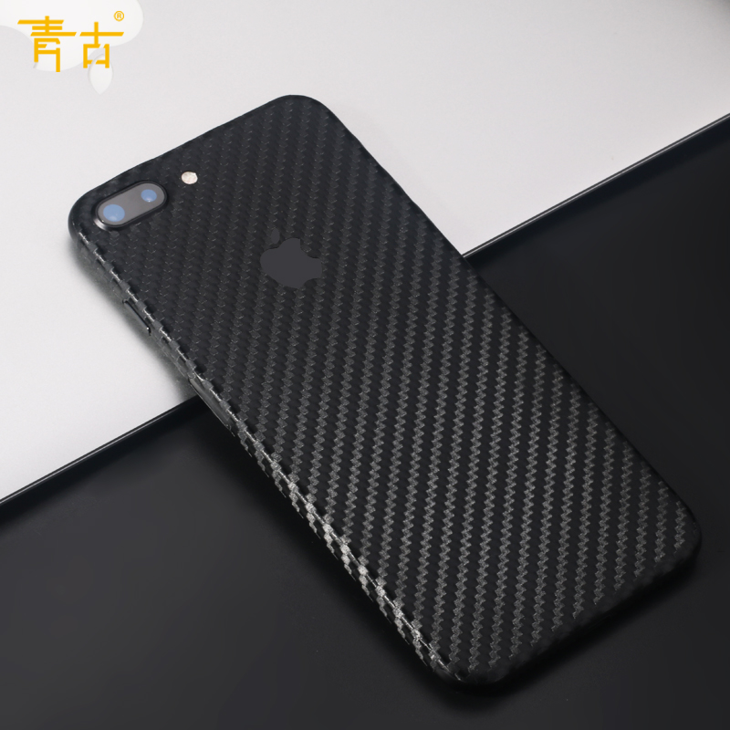 iPhone8³¬±¡±³Ìù 7plusÊÖ»ú±³Ä¤ÌùÖ½ 6s±³ÌùiPhoneX̼ÏËάÌù°üÓÊ