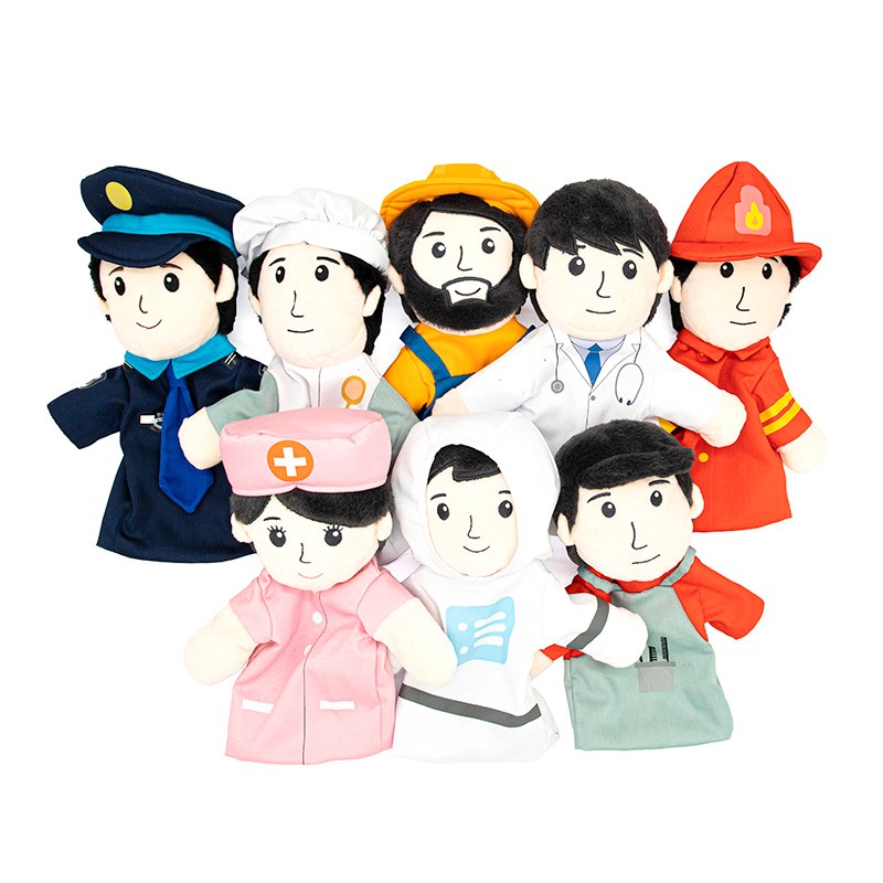 幼儿园早教游戏道具3-6岁小孩趣味亲子互动家庭手偶讲故事道具