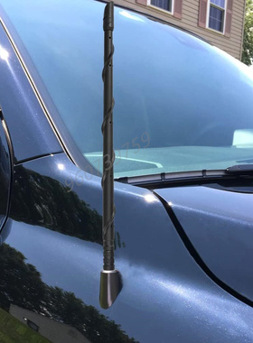 32C/13INCH螺纹天线 黑色调幅/调频无线电空中天线桅杆通用