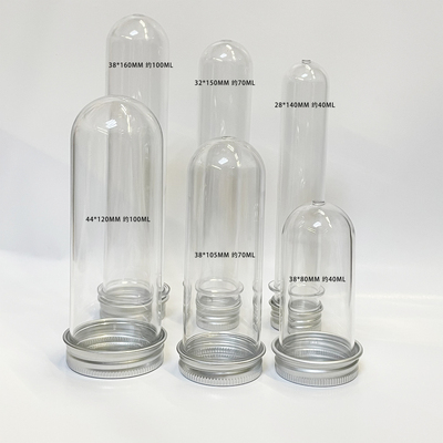 试管塑料管胚瓶胚PET透明包装 杂粮茶叶鱼饵小物件化妆品塑料瓶优