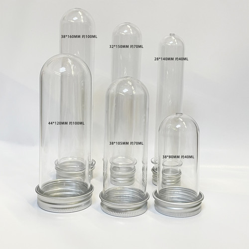 试管塑料管胚瓶胚PET透明包装 杂粮茶叶鱼饵小物件化妆品塑料瓶优