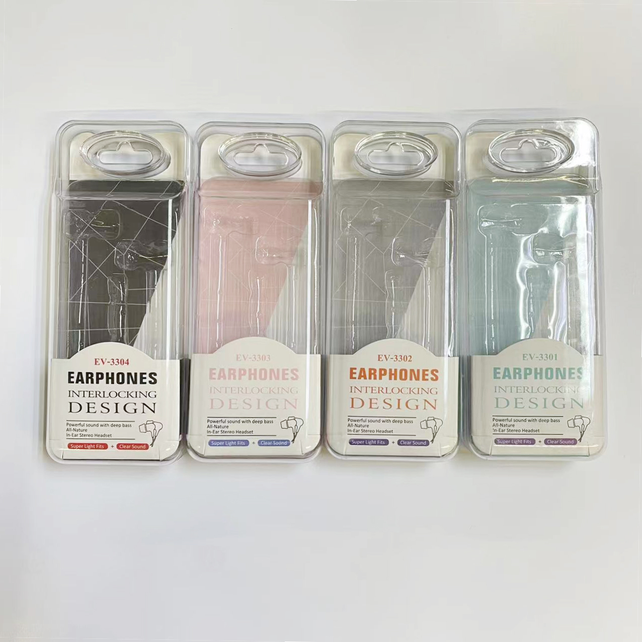 耳机水晶盒透明盒PS入耳式耳机包装盒数码小物品收纳盒可订 做便