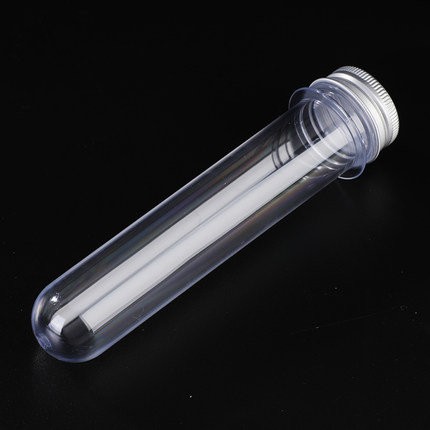 创意新款柱形管透明圆柱旅行精油分瓶试管瓶 面膜分瓶 糖果塑料瓶