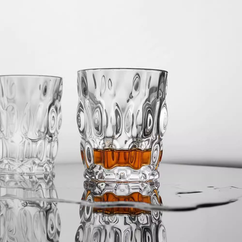 捷克进口BOHEMIA 水晶玻璃威士忌烈酒杯洋酒杯果汁杯创意啤酒杯子