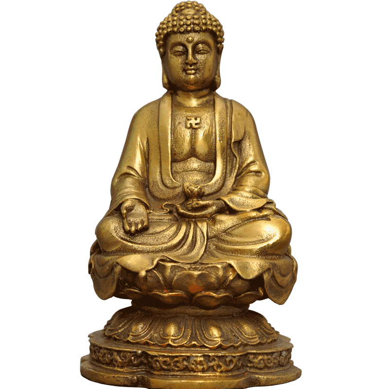 摆件居家寺庙供奉工艺品三宝佛