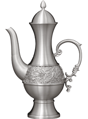 纯锡酒杯酒壶套装高档白酒分酒器锡制中式倒酒壶带底盘乔迁礼品