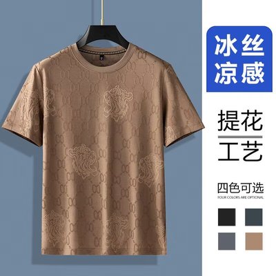 短袖t恤夏季速干透气圆领半袖运动体恤男生上衣男士休闲潮流时尚