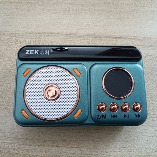 志科K78老人收音机新款复古蓝牙音响大音量插优盘便携迷你低音炮
