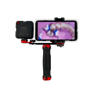 知乐仕升级款 016手机补光神器双头口腔摄影补光灯牙科工具微距