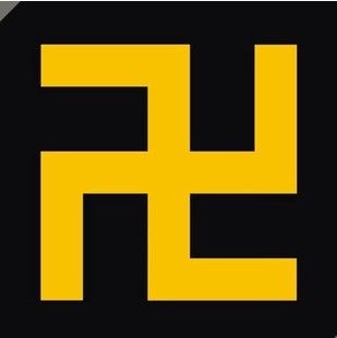 反光佛教贴纸 个性订制 万字车贴符释迦牟尼佛祖的吉祥标志