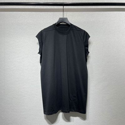 RO半袖坎肩中长宽松款夏季圆领