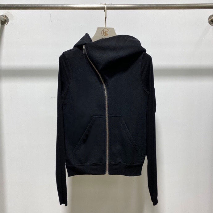 冬季暗黑副线大巫师帽大口袋兜袋开衫拉链女款连帽长袖卫衣外套