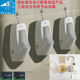 六合一暗装 液压脚踏小便冲水阀公共卫生间脚踩小便斗延时冲洗阀 款