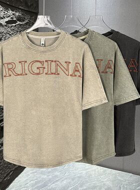 洗水短袖TX1902批22黑绿卡其M3XL