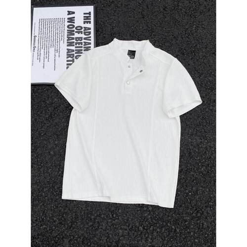 W458夏季短袖白色黑色P25M到3XL