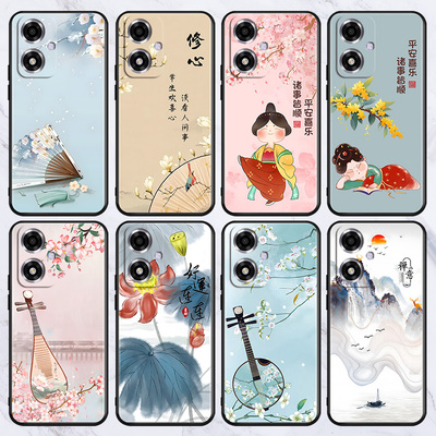 防摔软硅胶耐脏oppo复古风保护套