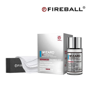 FIREBALL火球WIZARD巫师镀晶便捷操作深邃光泽长效驱水保护镀晶液