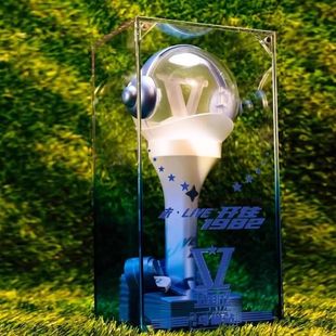 张杰演唱会应援棒收纳盒荧光棒专属防尘储物桌面高颜值装饰盒