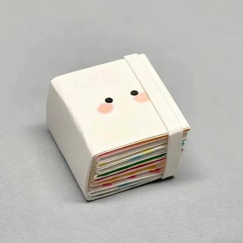 迷你の小幽灵换装豆豆手账本小朋友手工diy手账便携口袋本子装饰,模玩/动漫/周边/娃圈三坑/桌游,动漫挂件/文具,淘宝优惠券,粉丝福利购,淘宝优惠卷