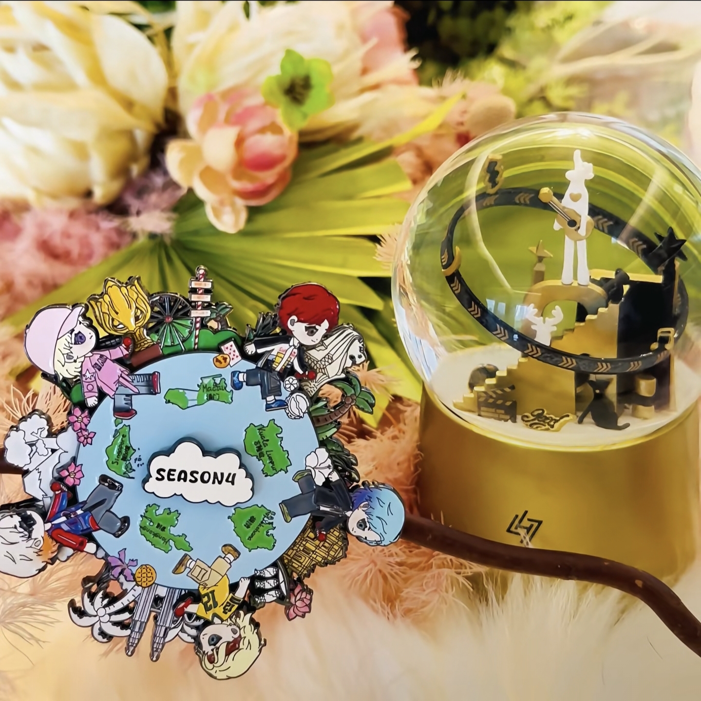 鹿晗香港演唱会周边磁吸冰箱贴