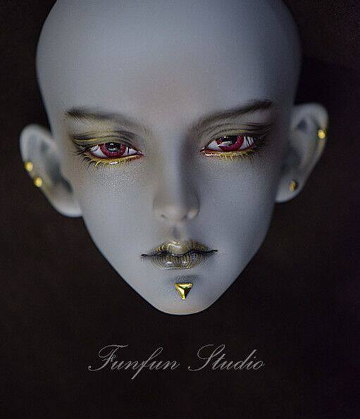 bjd接妆 真人风妆面化妆 不含娃娃 真人明星cosplay喷枪妆面