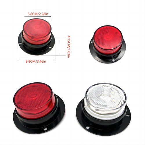 2.5寸房车3C灯拖挂车梁山挂车半挂车中集货车罐车示廓位置灯防水