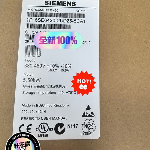 变频器6SE6420-2UD25-5CA16SE6420-2UD21-1AA16SE6420-2UD22-2BA1