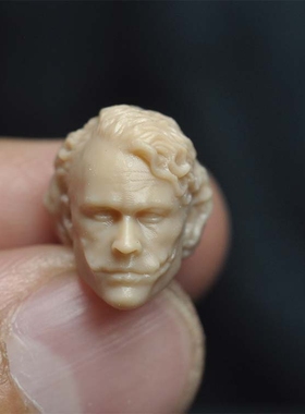 1/18 3.75寸 creg 小丑 希斯莱杰 暗源酸雨 真人头雕 白膜