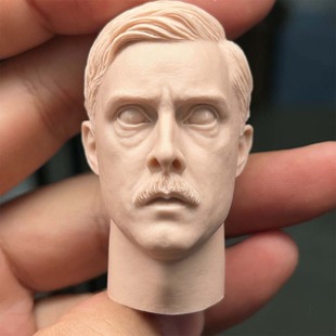 送餐兵 德军 小猪 斗鸡眼表情 非DID 二战军事兵人系列 6白模