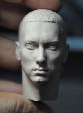 1/6白模 EMINEM 阿姆 艾米纳姆头雕 兵人配件