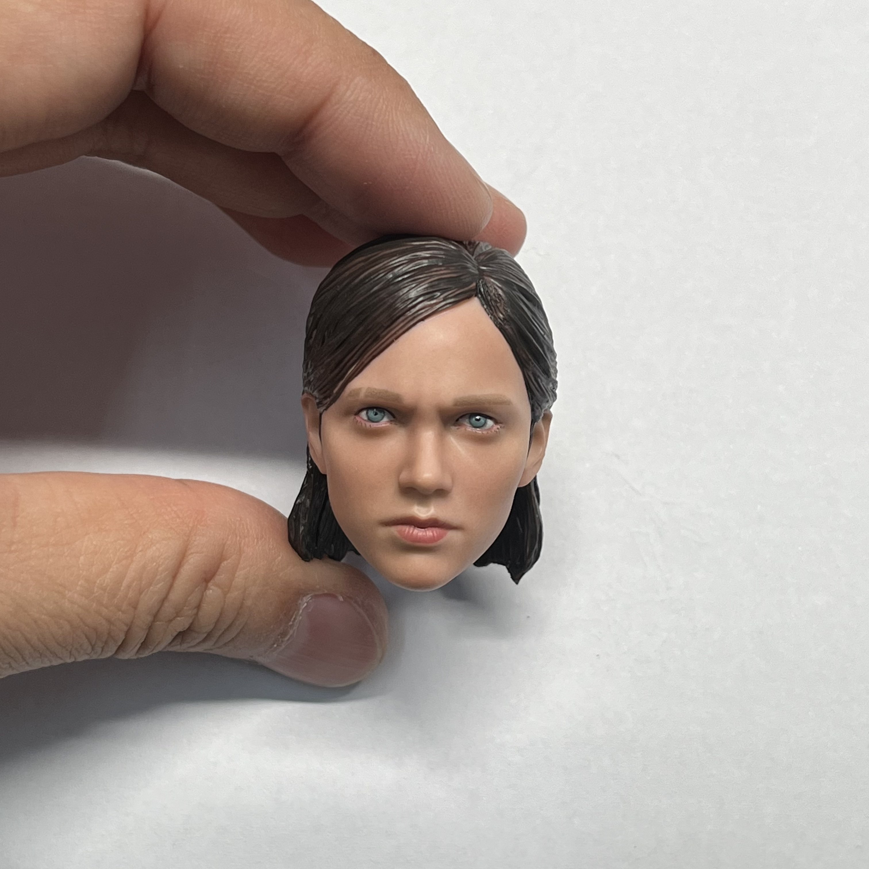 1/6 艾莉头雕 最后生还者 小女孩 The Last of Us 平静表情