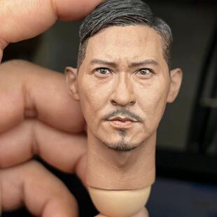 1/6 张家辉头雕 渣渣辉 扫毒 高品质涂装