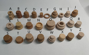 兵人素体配件 男女DID脖子连接器 脖塞脖圈无脖头雕内塞