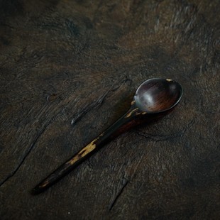 野木1978马叔手作茶器侘寂风茶勺茶则茶盘木作手工中国风文玩孤品