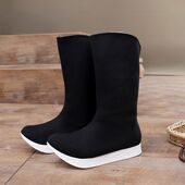 宋朝明制官靴朝靴小生武生厚底鞋 古装 汉服靴子男鞋 翘首靴CP演出