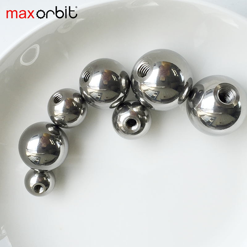 球头手柄螺丝铁球把手内丝内牙内螺纹圆球螺母M5M6M8M10M12