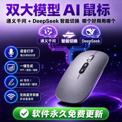 做PPT写作语音说话打字AI鼠标