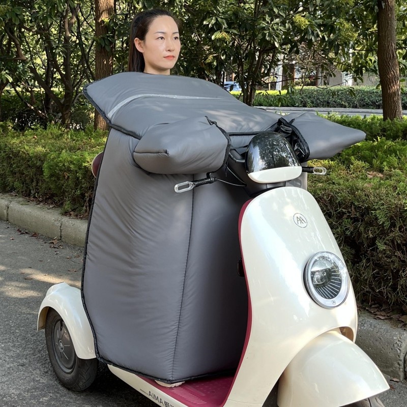 莫兰迪色加厚380克白丝绵挡风被