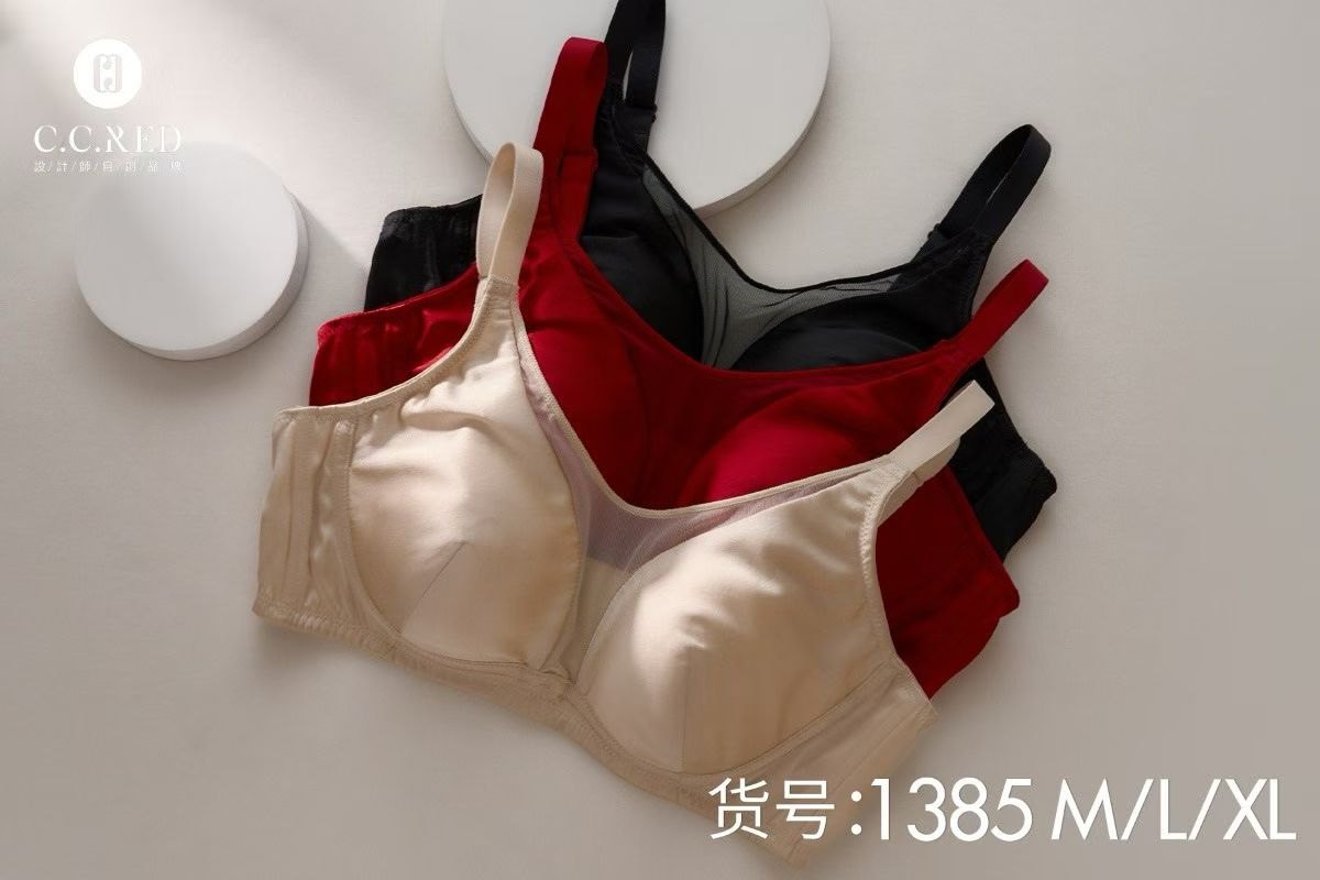 26年CCRED荷鹿伊大胸显小网纱内衣胸罩无钢圈纯欲防走光1385少女,女士内衣/男士内衣/家居服,文胸,淘宝优惠券,粉丝福利购,淘宝优惠卷