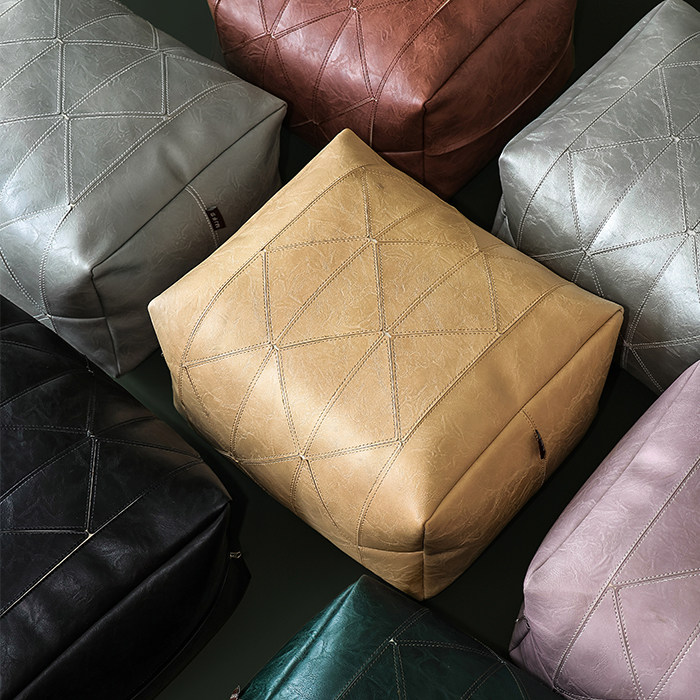 家用大榻榻米垫子方形日式懒人坐垫蒲团波西米亚坐垫皮凳子坐墩罩,居家布艺,蒲团,淘宝优惠券,粉丝福利购,淘宝优惠卷