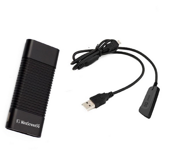 无线HDMI同屏器5G双频Mirascreen推送宝手机平板投影视频传输