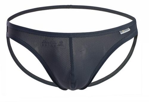 男士低腰性感纯色柔软锦纶丁字裤