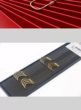 正品BKK有刺鱼钩绑好成品专用子线双钩勾鲤有刺歪嘴狼牙双钩鲢鱼